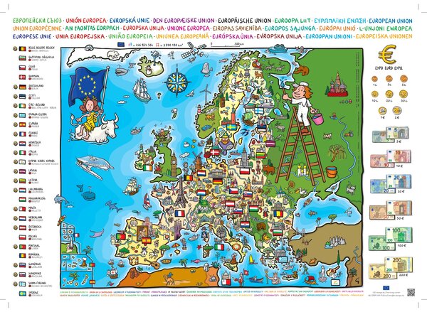 Bild vergr&ouml;&szlig;ern: EU Karte